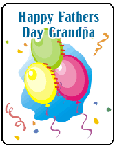 Happy Father&rsquo;s Day to Grandpa Greeting Card