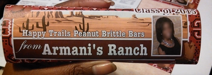 custom candy bar wrapper