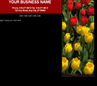 floral web template