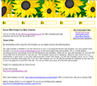 Sunflower themed templates