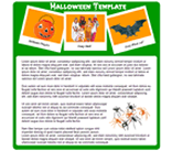 halloween web template