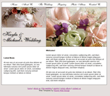 Personal Wedding Web Templates