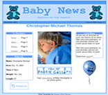 baby website template