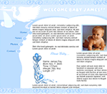 baby boy website template