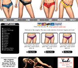 lingerie web template