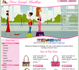 handbags web template