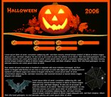 Halloween Web Templates