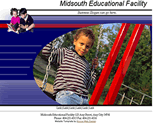 educational school daycare childcare elementary pre-school web page site template