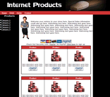 Computers Mouse Technology Ecommerce Web Site Template