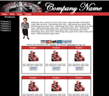 Gambling Gaming Ecommerce Web Site Template