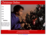 christmas holiday  web template