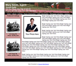real estate realtor realty agent website template