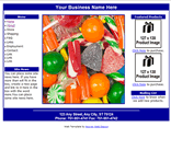 candy web template