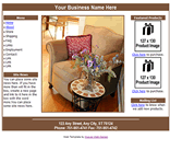 furniture home interior design web template