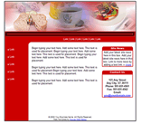 breakfast lunch restaurant dining eat food web template