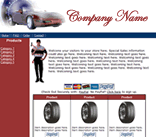 Christmas Xmas Ecommerce Web Site Template