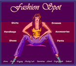 fashion clothing web template