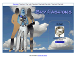 clothing fashions web template