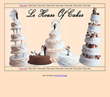 wedding cakes  web template