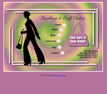handbags purse fashion shopping   web template