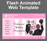 wedding flash premium flash animation animations web template website layouts