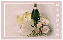Free "Lilac Champagne" Wedding Invitation Template